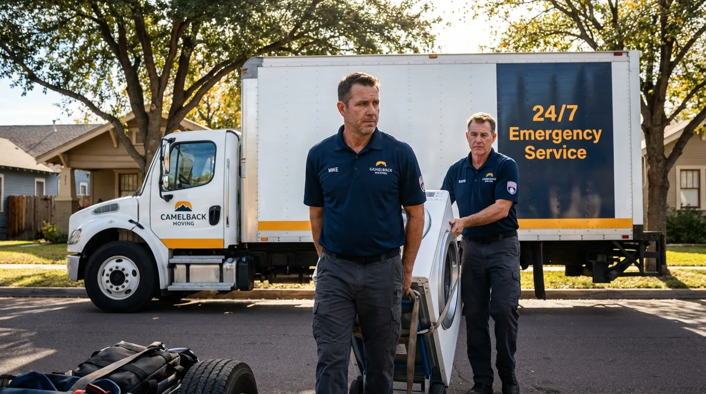CamelBack Moving crew loading furniture in Hattiesburg, MS